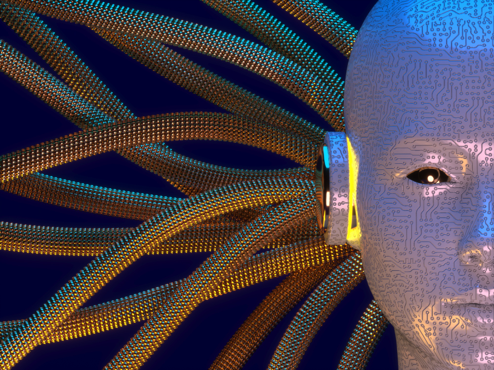 Схематичное изображение процесса обучения